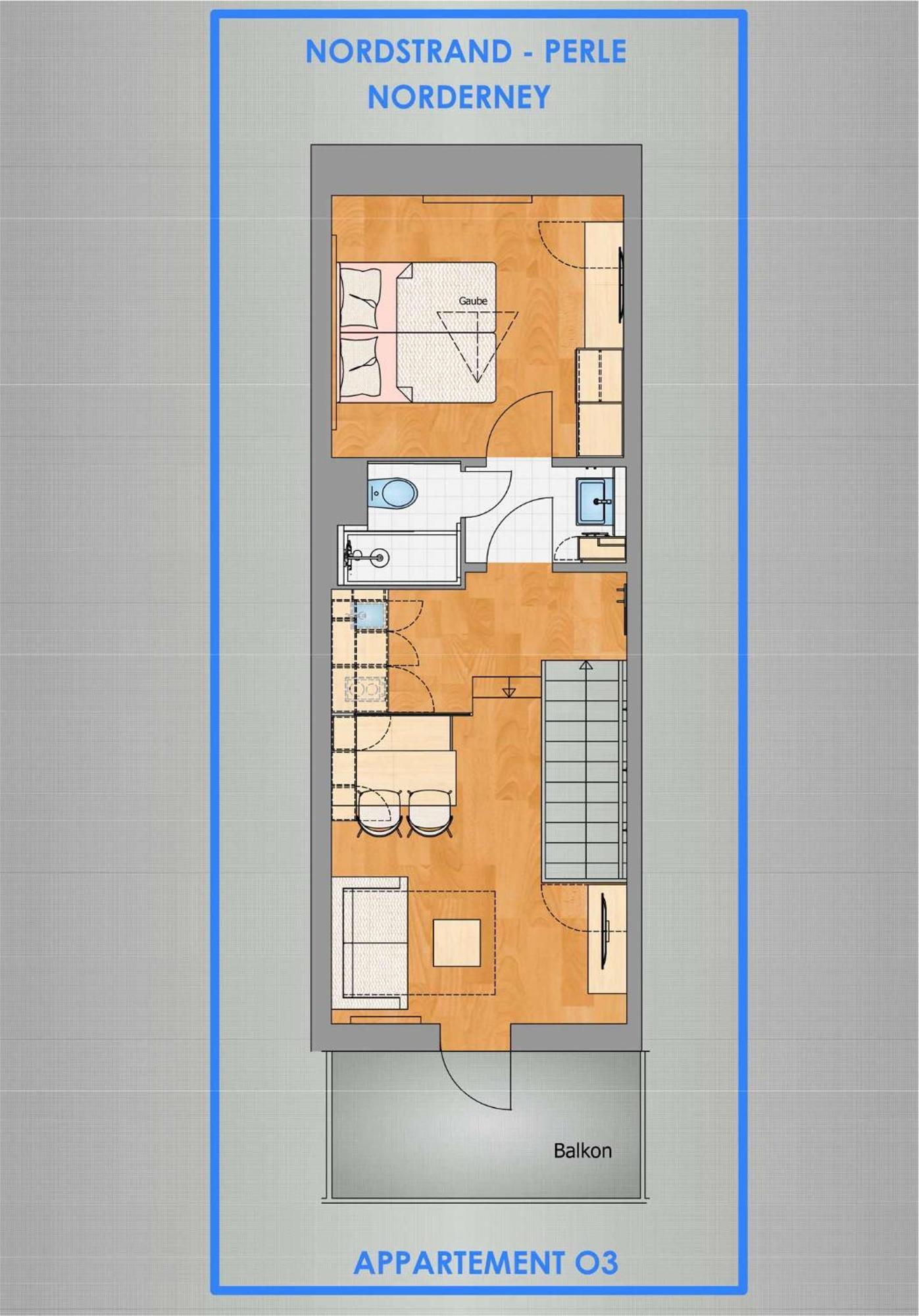 Nordstrandperlen Apartments Нордерней Екстериор снимка